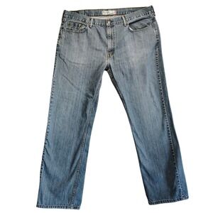 Levi Strauss 559 Relaxed Straight Jeans Mens Blue Denim 40x32